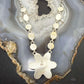 Sterling Silver Southwestern Style Turquoise & Spiny Oyster 21" Necklace For Women