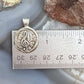 Vintage Sterling Silver Treble Clef Unisex Pendant