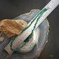 Sterling Silver Natural Turquoise Beads 16" Necklace For Women