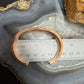 Wylie Secatero Navajo Sterling Silver & Copper Stamped Horse Bracelet For Women
