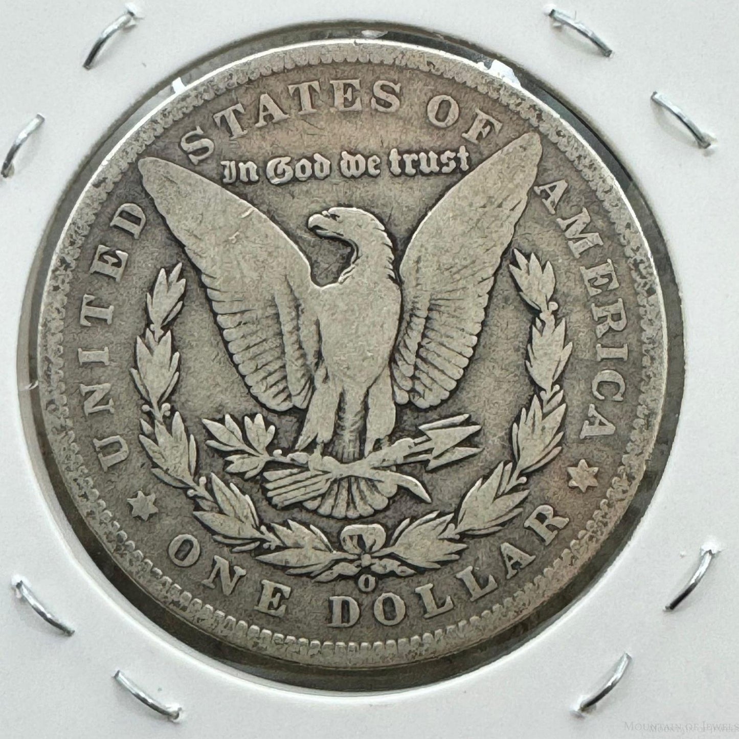 1891-O US 90% Morgan Silver Dollar VG-F #10824-2GH