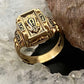 Vintage 10K Yellow Gold 1957 High School Lady's Class Ring Size 6.5
