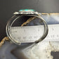 Sterling Silver Southwestern Style Oval Azurite Malachite Bracelet For Women