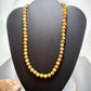 Sterling Silver Southwestern Style 8mm Snake Skin Jasper Beads 18" Necklace For Women