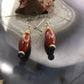 Carolyn Pollack Sterling Silver Faceted Yellow Jasper & Carnelian Bead Dangle Earrings For Women