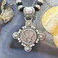 1924 Genuine 90% Silver US Mercury Dime Decorated Unisex Pendant