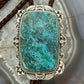 Sterling Silver Southwestern Style Large Shattuckite Decorated Bolo Tie For Men