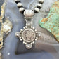 1935 Genuine 90% Silver US Mercury Dime Decorated Unisex Pendant