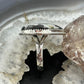 Sterling Silver Southwestern Style White Buffalo Heart Shape Ring Size 9 For Women