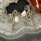 Carolyn Pollack Sterling Silver White Jasper Bead Swirls Post Earrings For Women