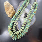 Vintage 2 Strands Chunky Natural Turquoise Stone Necklace For Women For Women