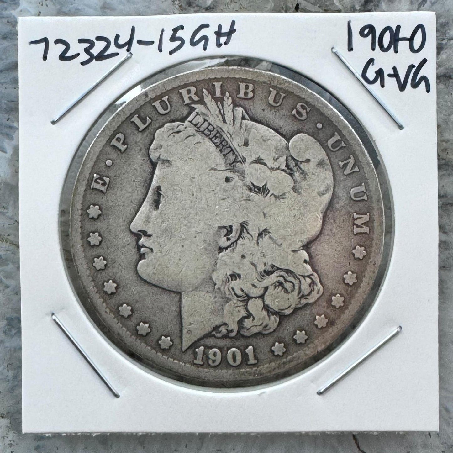 1901-O US 90% Morgan Silver Dollar G-VG #72324-15GH