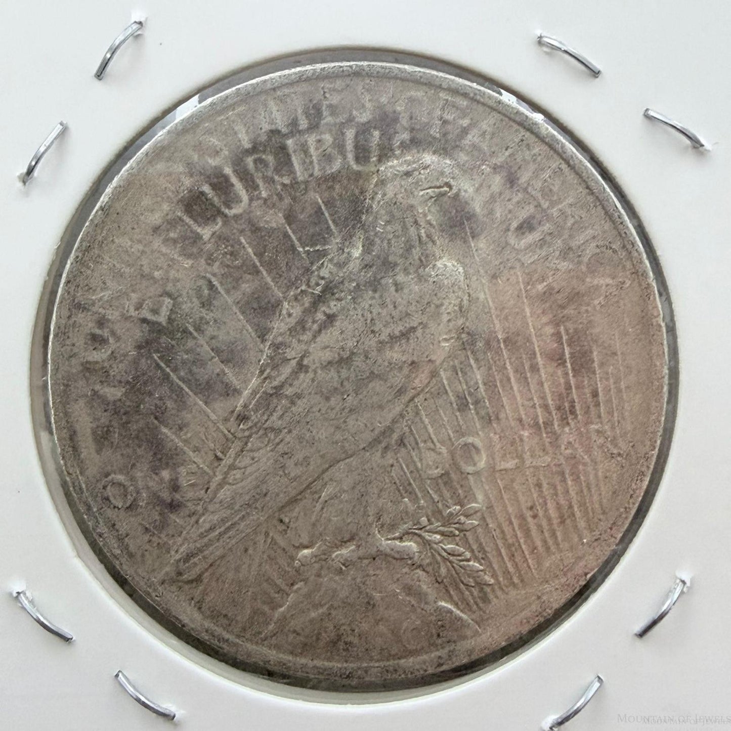 1923 US 90% Peace Silver Dollar G-VG #20226-4GE