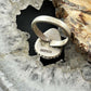 Sterling Silver Southwestern Style Teardrop Sonora Gold Turquoise Adjustable Ring For Women #3