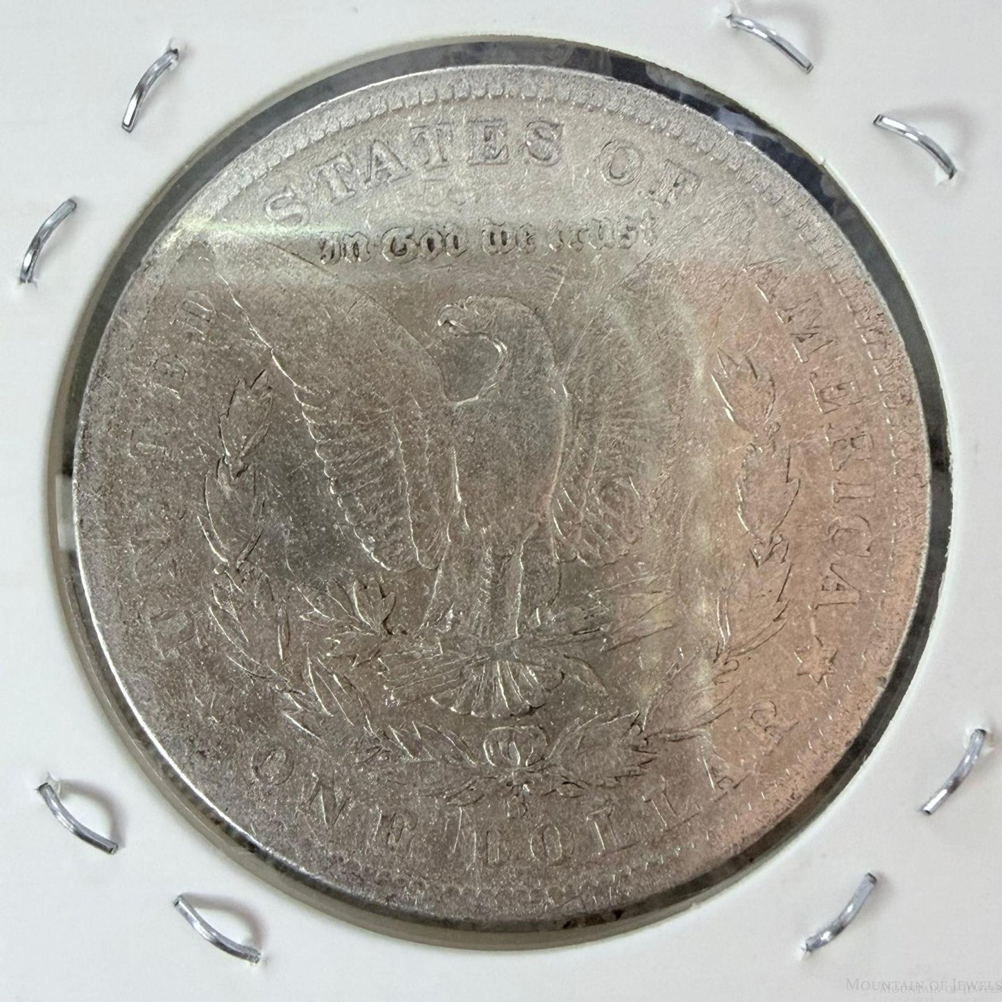 1881-S US 90% Morgan Silver Dollar G-VG #13126-5GH