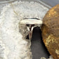 Vinatge Native American Silver Turquoise Shadow Box Ring Size 6.25 For Women