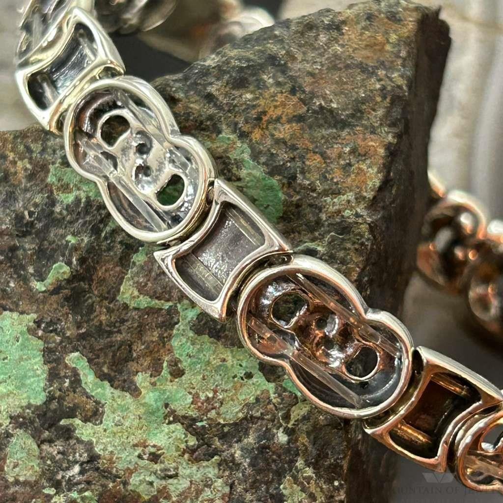 Carolyn Pollack Sterling Silver Swirl Stretch Bracelet For Women