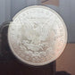 1884-CC US 90% Morgan Silver Dollar Uncirculated COA Box #84255063