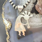 Alonzo Mariano Native American Sterling Silver w/Turquoise Kokopelli Unisex Pendant