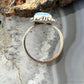 Sterling Silver Southwestern Style Square Golden Hill Turquoise Adjustable Ring For Women #12
