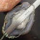 Carolyn Pollack Sterling Silver Round & Oval Variscite w/Enhancer Swirl Necklace For Women