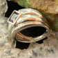 Carolyn Pollack Sterling Silver Faceted Garnet Decorated Ring For Women