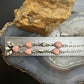 Sterling Silver Southwestern Style Pink Conch & Wild Horse Lariat 22" Necklace For Women
