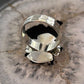 Sterling Silver Southwestern Style Teardrop Purple Rain Ring Size 8.5 For Women