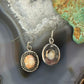 Sterling Silver Southwestern Style Spiny Oyster Dangle Earrings For Women