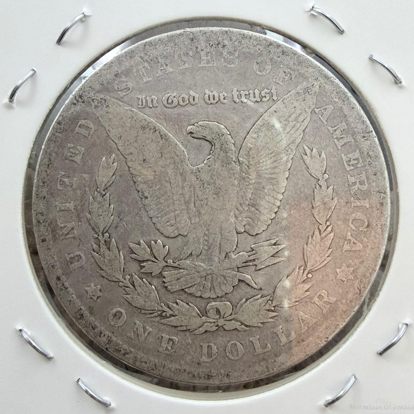 US 1885 90% Morgan Silver Dollar G-VG #122125-10GH