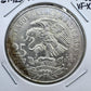 1968 Mexico 72% Silver Olympic Games 25 Pesos VF-XF #61425-1U