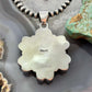 Native American Sterling Silver Hearts Spiny Oyster Cluster Pendant For Women