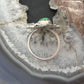 Sterling Silver Southwestern Style 2 Sonora Gold Turquoise Adjustable Ring For Women