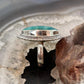 Sterling Silver Southwestern Style Oval Amazonite Ring Size 7.75 For Women
