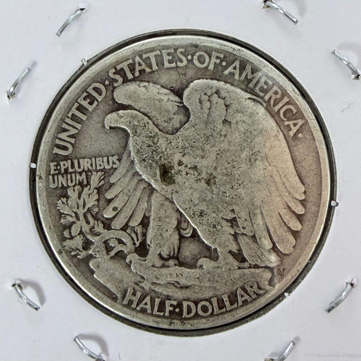 1943 US Walking Liberty Half Dollar 90% Silver F-VF #20126-1