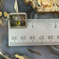 Anthony Kee Native American Sterling Silver Square Cufflinks w/Peridot For Men