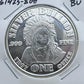 US One Troy Ounce of .999 Silver Bullion BU #61425-8OH