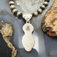 Sterling Silver Southwestern Style Pink Conch & Turquoise Pendant For Women #1