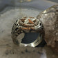 Carolyn Pollack Southwestern Style Sterling Silver Lone Star of Texas Unisex Ring
