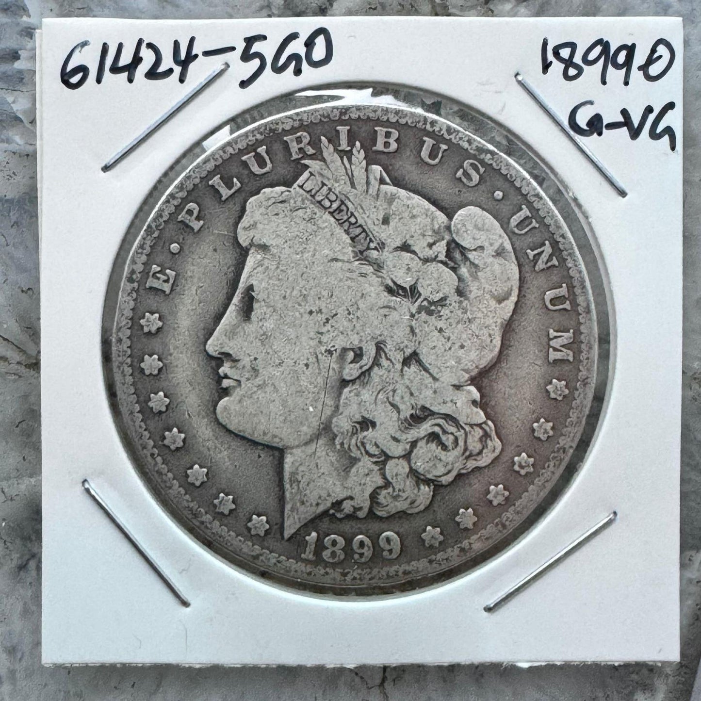 1899-O US 90% Morgan Silver Dollar G-VG #61424-5GO