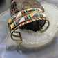 Ralph & Lillie Kallestewa Vintage Native Multi Stone Inlay Double Row Bracelet
