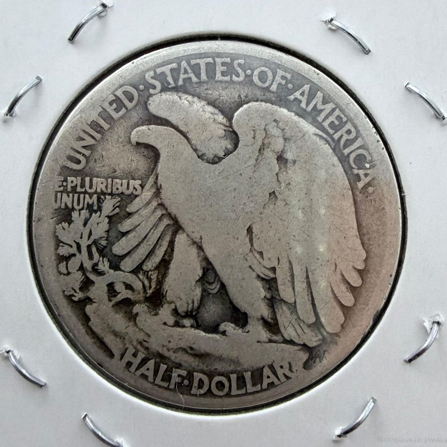 1917 US Walking Liberty Half Dollar 90% Silver AG-G #121725-1E