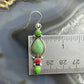 Sterling Silver Southwestern Style Multistone Dangle Earrings For Women #3