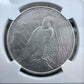 1923-D US 90% Peace Silver Dollar NGC AU DETAILS Cleaned #6915774-003DE