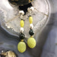 Carolyn Pollack Sterling Gaspeite & Prehnite Bead Dangle Earrings For Women