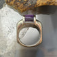 Carolyn Pollack Sterling Silver Amethyst Ring Size 7 & 7.75 For Women