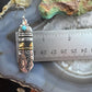Tommy & Rosita Singer Sterling Silver & Gold Filled Turquoise Feather Dangle Earrings For Women