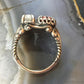 Carolyn Pollack Vintage Sterling Silver Multi-gemstone Decorated Ring For Women