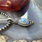 Sterling Silver Southwestern Style Golden Hill Turquoise Decorated Pendant For Women