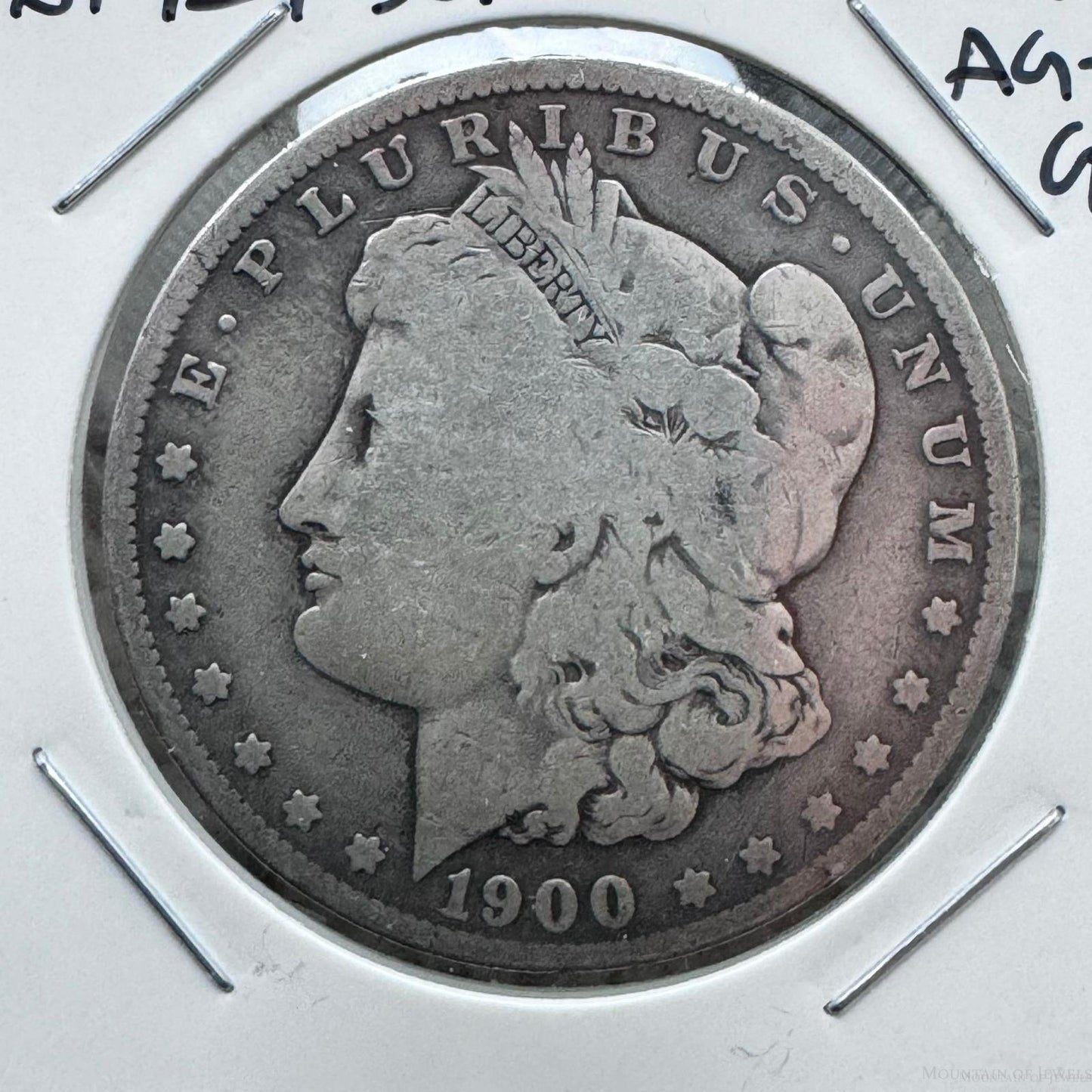 1900-O US 90% Morgan Silver Dollar AG-G #61424-3GO